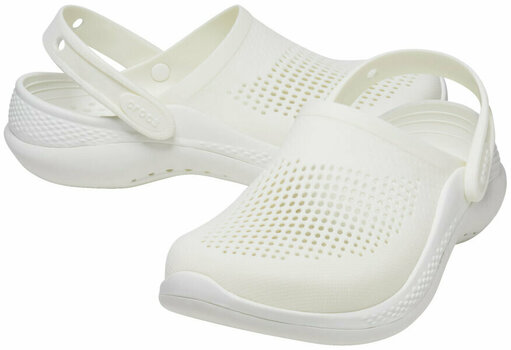 Unisex Schuhe Crocs LiteRide 360 Clog Almost White/Almost White 48-49 - 1