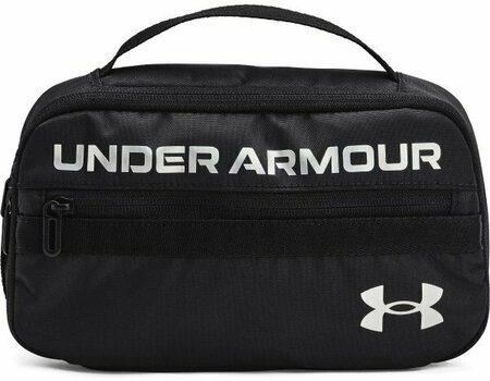 Rucsac urban / Geantă Under Armour Contain Travel Kit Black/Metallic Silver 4 L Sport Bag - 1