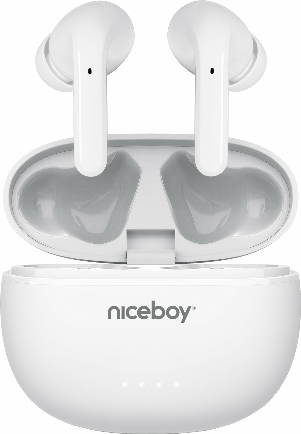 Intra-auriculares true wireless Niceboy HIVE Pins 3 ANC White