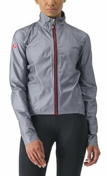 Kerékpár kabát, mellény Castelli Tempesta Lite W Jacket Gray L Kabát - 1