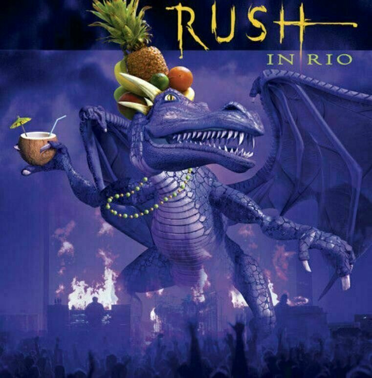 LP Rush - Live In Rio (4 LP Box Set)