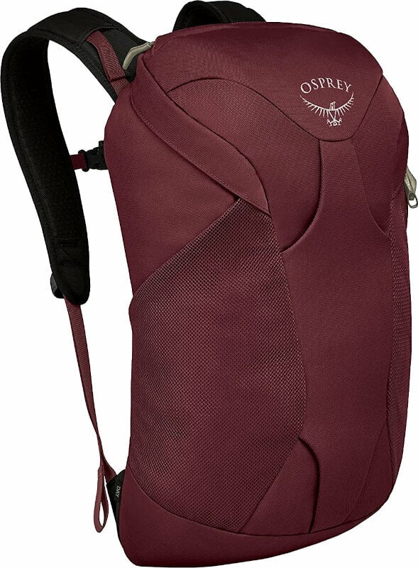 Lifestyle batoh / Taška Osprey Farpoint Fairview Travel Daypack Zircon Red 15 L Batoh
