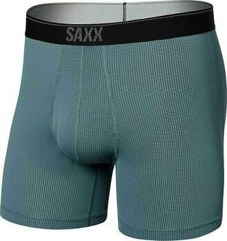Fitness bielizeň SAXX Quest Boxer Brief Storm Blue 2XL Fitness bielizeň - 1