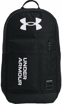 Lifestyle reppu / laukku Under Armour UA Halftime Backpack Black/White 22 L Reppu - 1