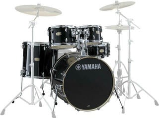 Set akustičnih bobnov Yamaha SBP2F5-RBL Stage Custom Birch Raven Black Set akustičnih bobnov