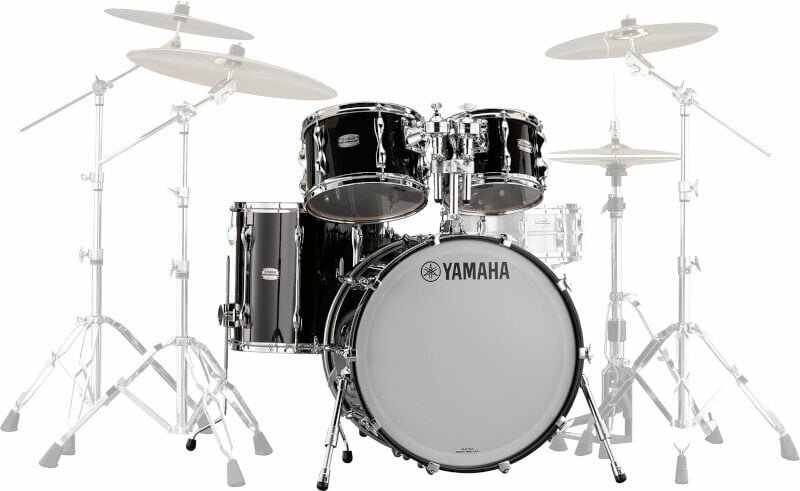 Set akustičnih bobnov Yamaha Recording Custom Fusion Solid Black