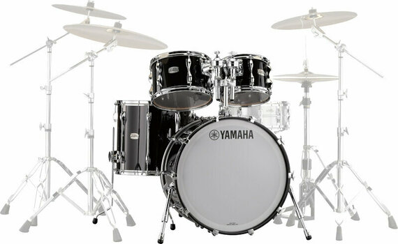 Akoestisch drumstel Yamaha Recording Custom Fusion Solid Black - 1
