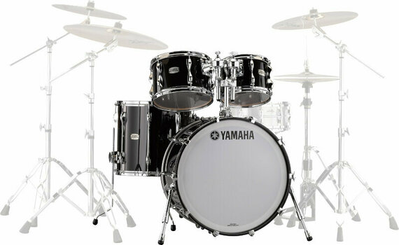 Zestaw perkusji akustycznej Yamaha Recording Custom Rock Solid Black - 1