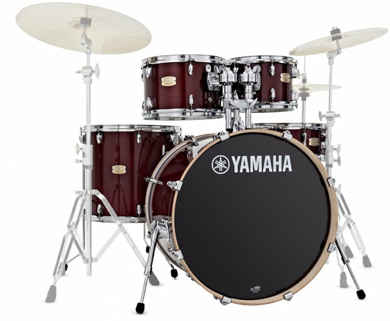 Akoestisch drumstel Yamaha SBP2F5-CR Stage Custom Birch Cranberry Red