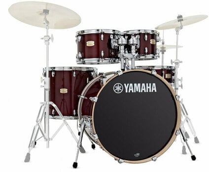 Akustická bicí souprava Yamaha SBP2F5-CR Stage Custom Birch Cranberry Red - 1