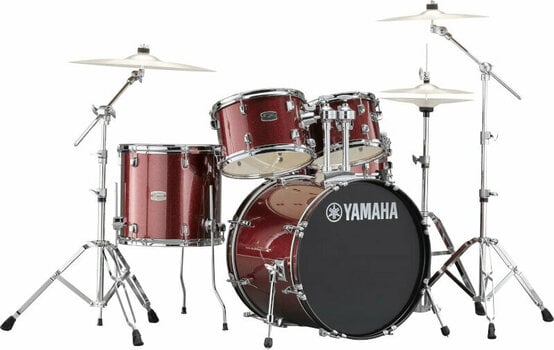 Акустични барабани-комплект Yamaha RDP0F5BGGSET Rydeen Burgundy Glitter - 1