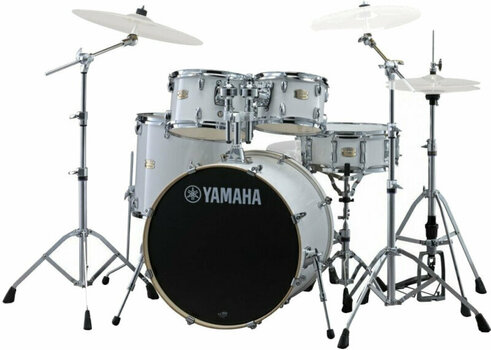 Set akustičnih bubnjeva Yamaha SBP2F5PWH Pure White - 1