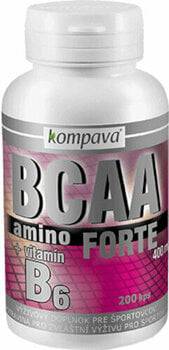 Аминокиселини и BCAA Kompava Amino BCAA Forte Капсули Аминокиселини и BCAA - 1