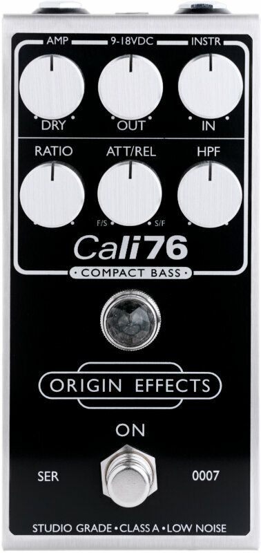 Bassokitaran efektipedaali Origin Effects Cali76 Compact Bass 64