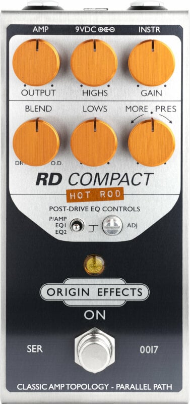 Efeito para guitarra Origin Effects RD Compact Hot Rod