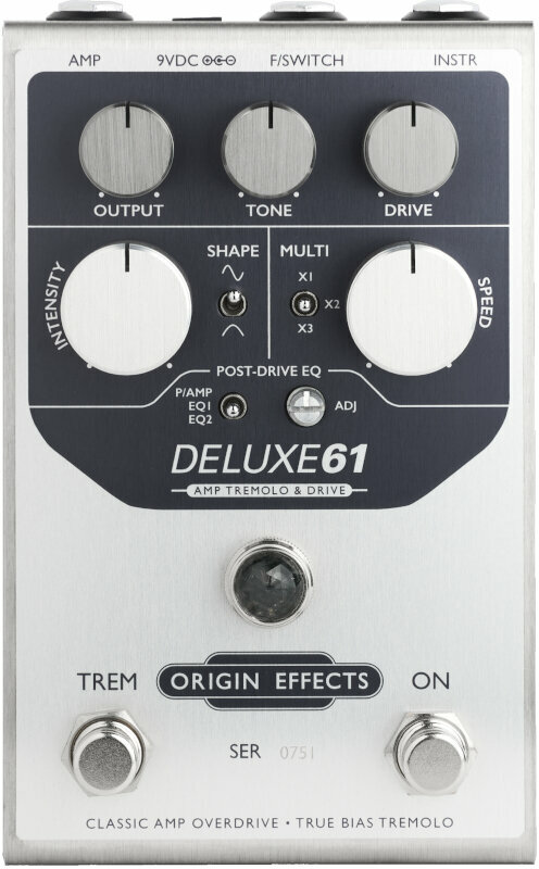 Ефект за китара Origin Effects DELUXE61 Amp Tremolo & Drive