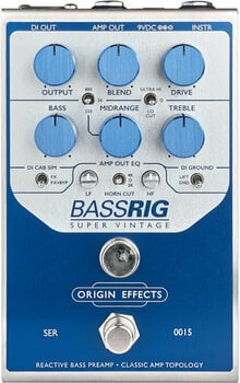 Rackes gitárerősítők és előfokok Origin Effects BASSRIG - 1