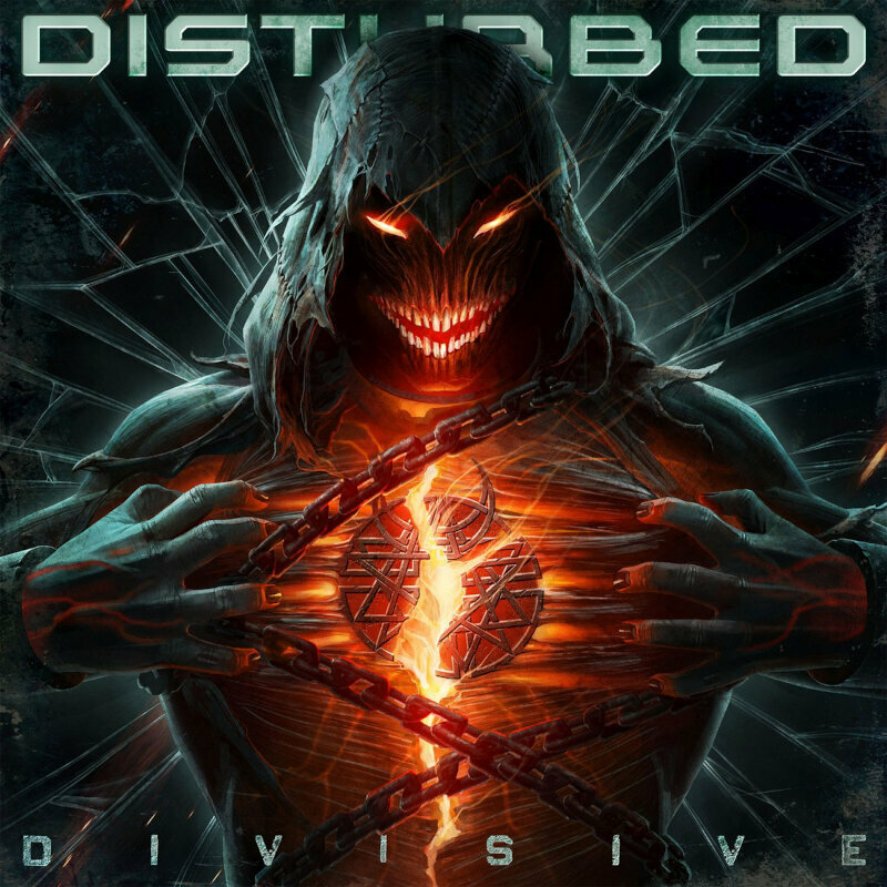 Vinylskiva Disturbed - Divisive (Limited Edition) (Blue Coloured) (LP)