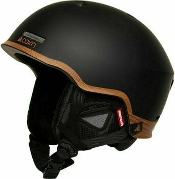 Ski Helmet Cairn Centaure Rescue Mat Black Wood 54-56 Ski Helmet - 1