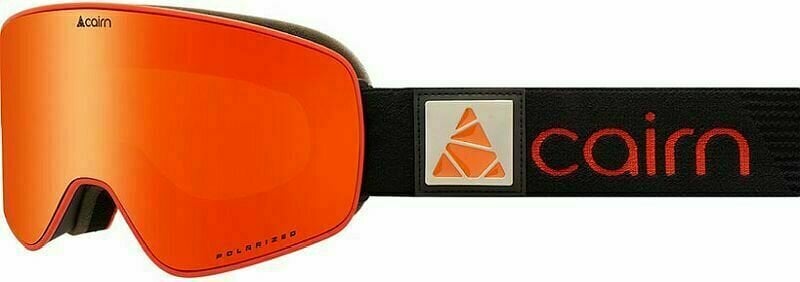 Ski Brillen Cairn Polaris SPX3I Mat Black/Orange Ski Brillen