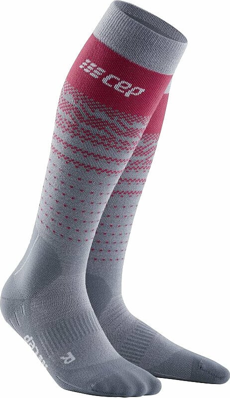 CEP WP308 Thermo Merino Socks Men Grey/Red IV