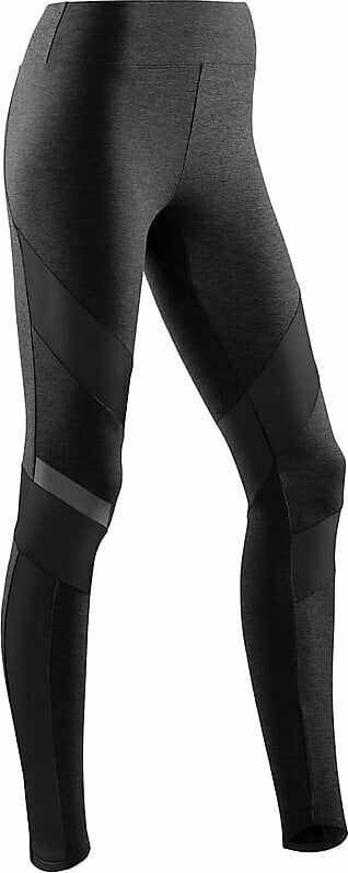 Calças/leggings de corrida CEP W0H9L Training Tights Women Black S Calças/leggings de corrida