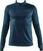 Løbe-sweatshirt CEP W0139 Winter Run Shirt Men Dark Blue Melange M Løbe-sweatshirt