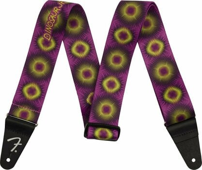 Textile guitar strap Fender J Mascis Strap Yellow Burst - 1