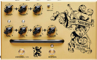 Gitarový zosilňovač Victory Amplifiers V4 Sheriff Preamp Gitarový zosilňovač