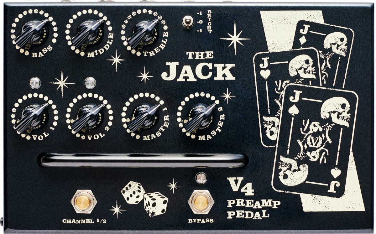 Pré-amplificador/amplificador em rack Victory Amplifiers V4 Jack Preamp