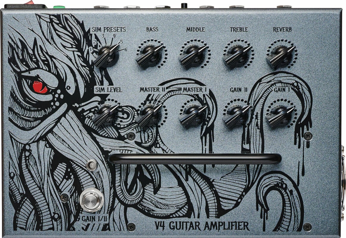 Wzmacniacz gitarowy hybrydowy Victory Amplifiers V4 Kraken Guitar Amp TN-HP