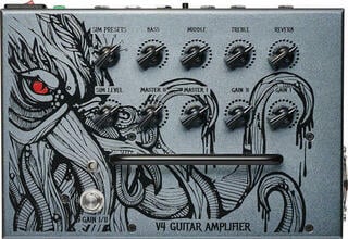 Hybrid Amplifier Victory Amplifiers V4 Kraken Guitar Amp TN-HP Hybrid Amplifier