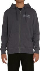 Sweatshirt Deus Ex Machina Canyons Zip Thru Hoodie Shadow Grey XL Sweatshirt