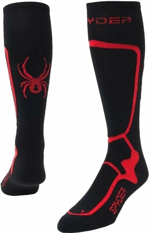 Каране на ски > Ски облекло > Ски чорапи Spyder Pro Liner Mens Socks Black L
