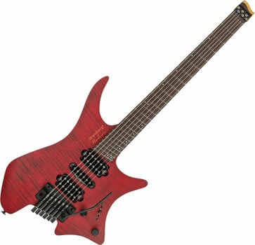 Guitarra sem cabeçalho Strandberg Boden Fusion NX 6 Alex Machacek Edition Trans Red Burst - 1
