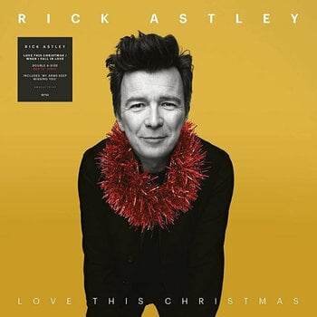 Płyta winylowa Rick Astley - Love This Christmas / When I Fall In Love (Red Coloured) (LP) - 1
