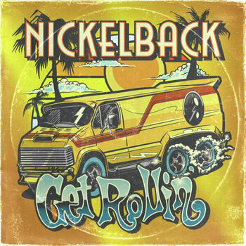 Disco de vinilo Nickelback - Get Rollin' (Transparent Orange Coloured) (LP) - 1