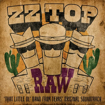 Vinyl Record ZZ Top - Raw (‘That Little Ol' Band From Texas’ Original Soundtrack) (Indies) (Tangerine Coloured) (LP) - 1
