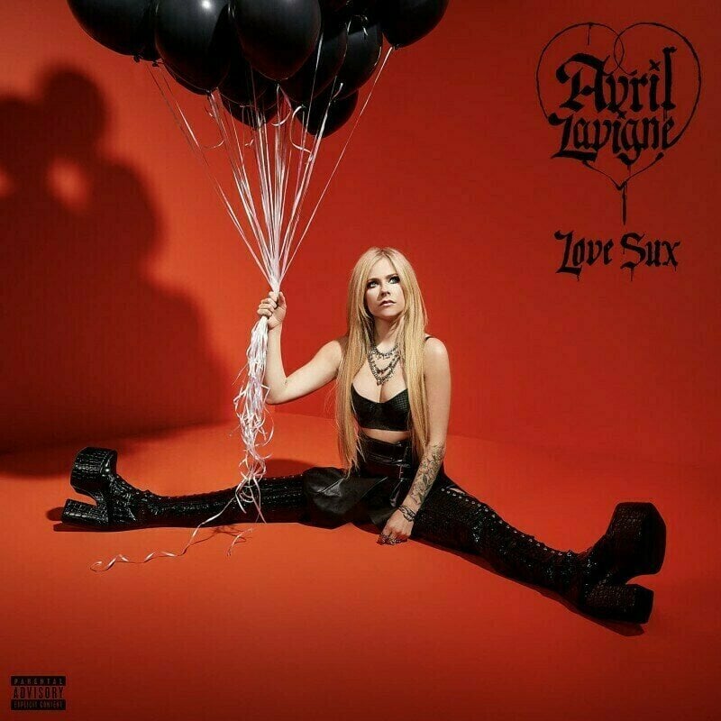 LP Avril Lavigne - Love Sux (Transparent Red Coloured) (Indies) (LP)