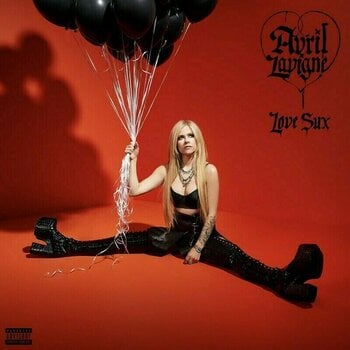 LP deska Avril Lavigne - Love Sux (Transparent Red Coloured) (Indies) (LP) - 1