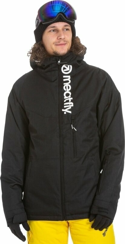 Skijaška jakna Meatfly Hoax SNB & Ski Jacket Black S
