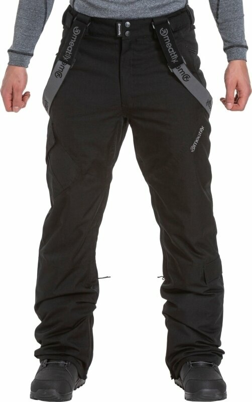 Smučarske hlače Meatfly Ghost Premium SNB & Ski Pants Black S
