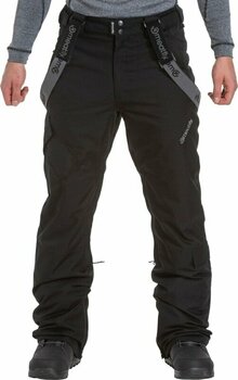 Lyžařské kalhoty Meatfly Ghost Premium SNB & Ski Pants Black S - 1