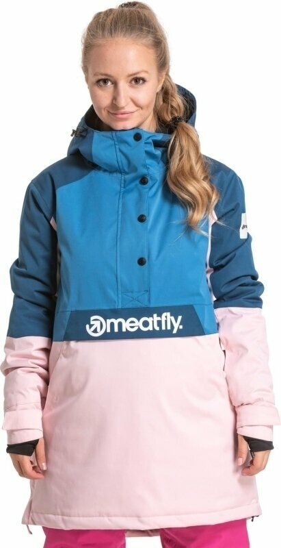 Chaqueta de esquí Meatfly Aiko Premium SNB & Ski Jacket Powder Pink M