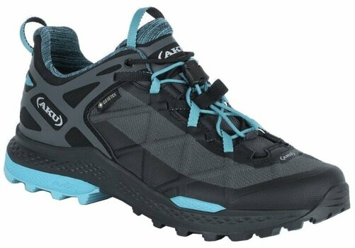 Дамски обувки за трекинг AKU Rocket DFS GTX Ws Black/Turquoise 38 Дамски обувки за трекинг - 1