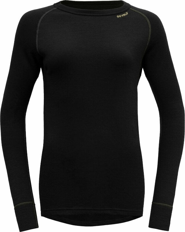 Thermischeunterwäsche Devold Expedition Merino 235 Shirt Woman Black XS Thermischeunterwäsche