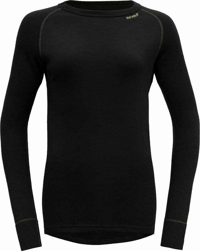 Thermo ondergoed voor dames Devold Expedition Merino 235 Shirt Woman Black M Thermo ondergoed voor dames