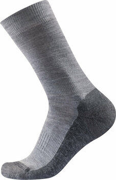 Meias Devold Multi Merino Medium Sock Grey Melange 35-37 Meias - 1