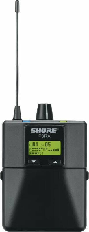 Component voor in-ear systemen Shure P3RA-K3E - PSM 300 Bodypack Receiver K3E: 606-630 MHz