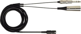 Cabo para auscultadores Shure BCASCA-XLR3QI Cabo para auscultadores